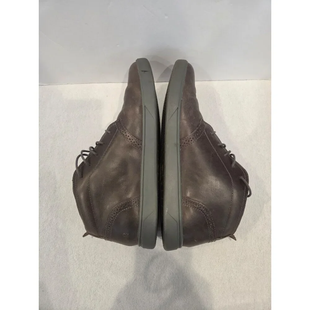 Timberland Graydon Brown Leather Chukka Mid Top Lace Up Boots Men Size 9